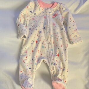 Nike Kids One Piece - Pink and Blue Splatter